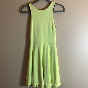 Bebe Yellow Dress